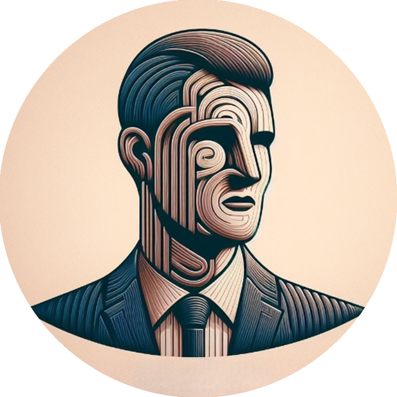 avatar of rion avdija, featuring a portrait of a man